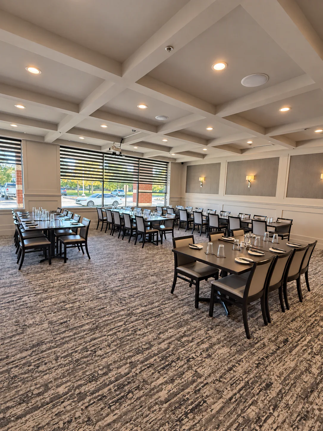 L.A. Bistro Canton banquet hall arranged for a private gathering
